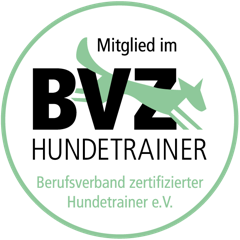 logo bvz zertifizierter hundetrainer